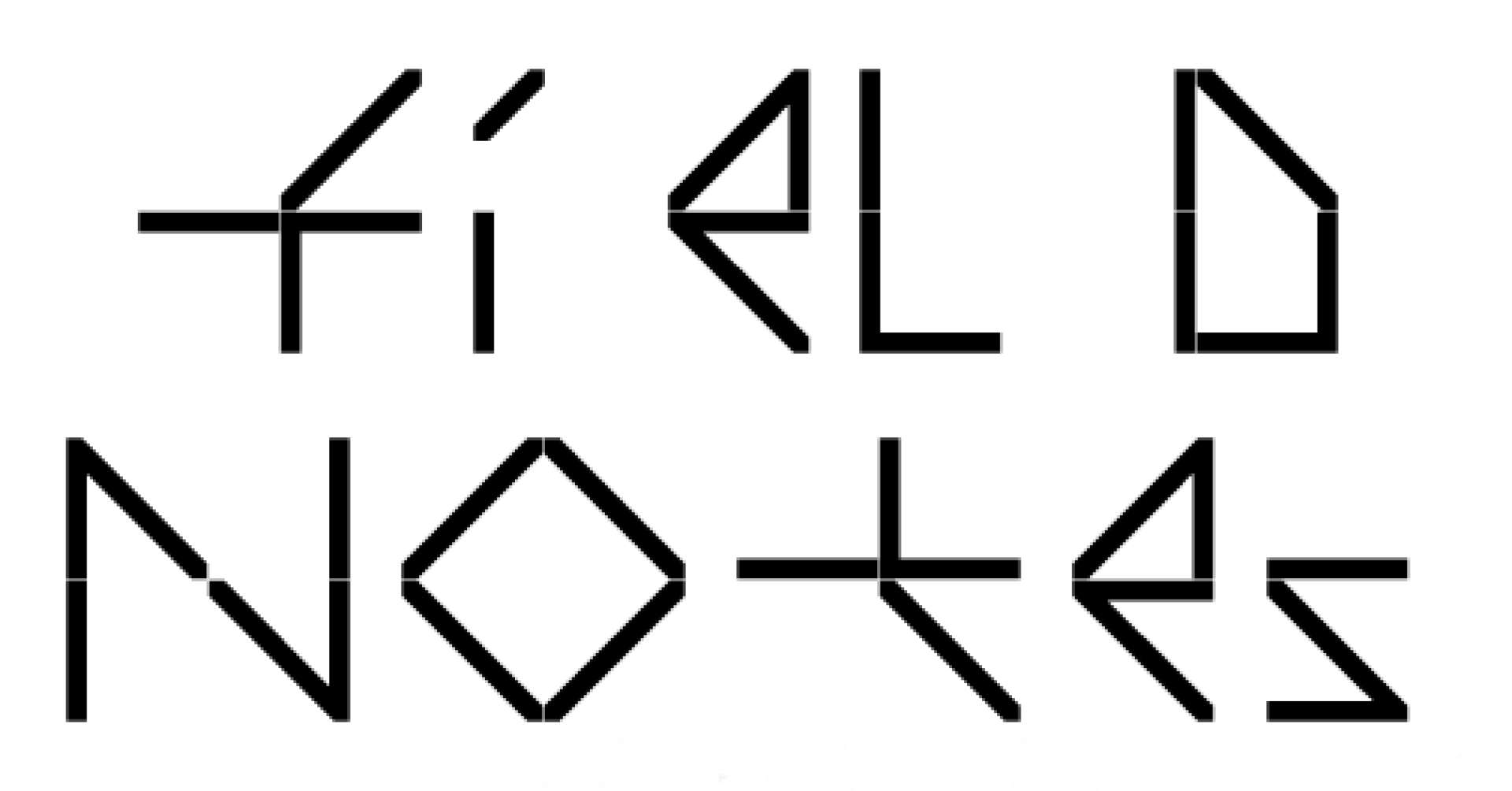 Logo field notes
