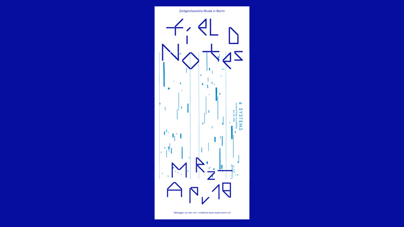 Design Cover field notes Ausgabe 6