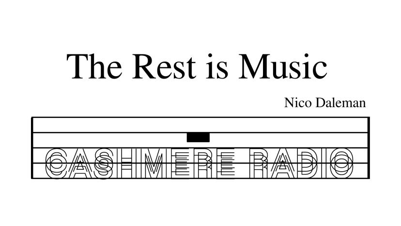 Das Logo der Senung »The Rest is Music«